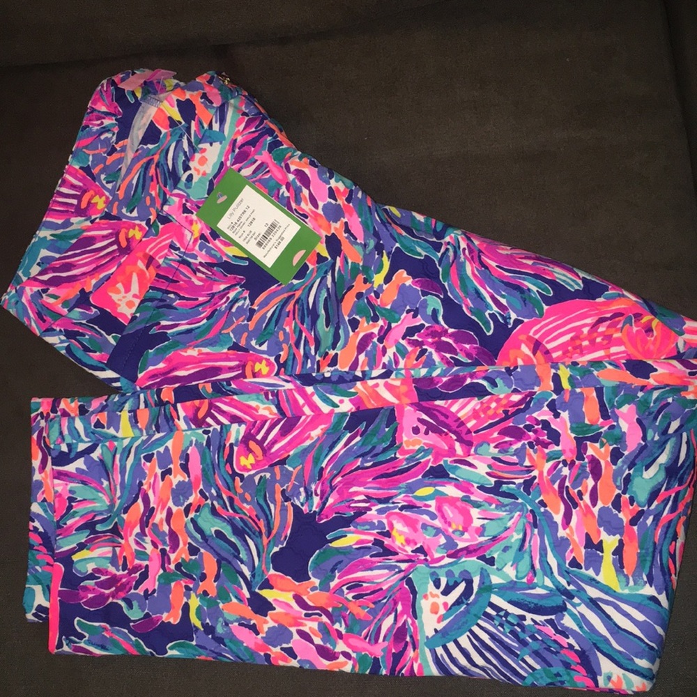 NWT Lilly Pulitzer Kelly Skinny Ankle Pant